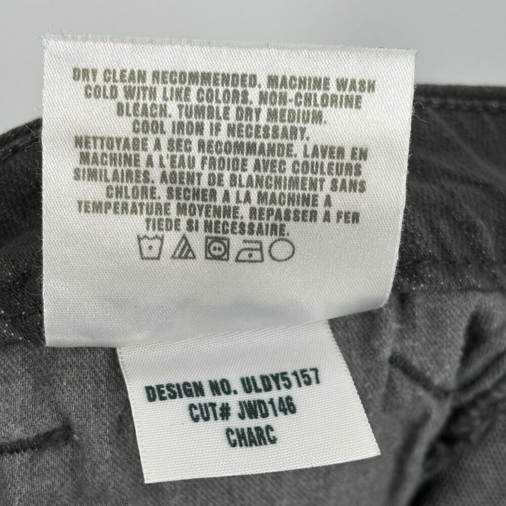 Joes Jeans Straight Leg Jeans Charcoal Gray Size 28 - Picture 7 of 7